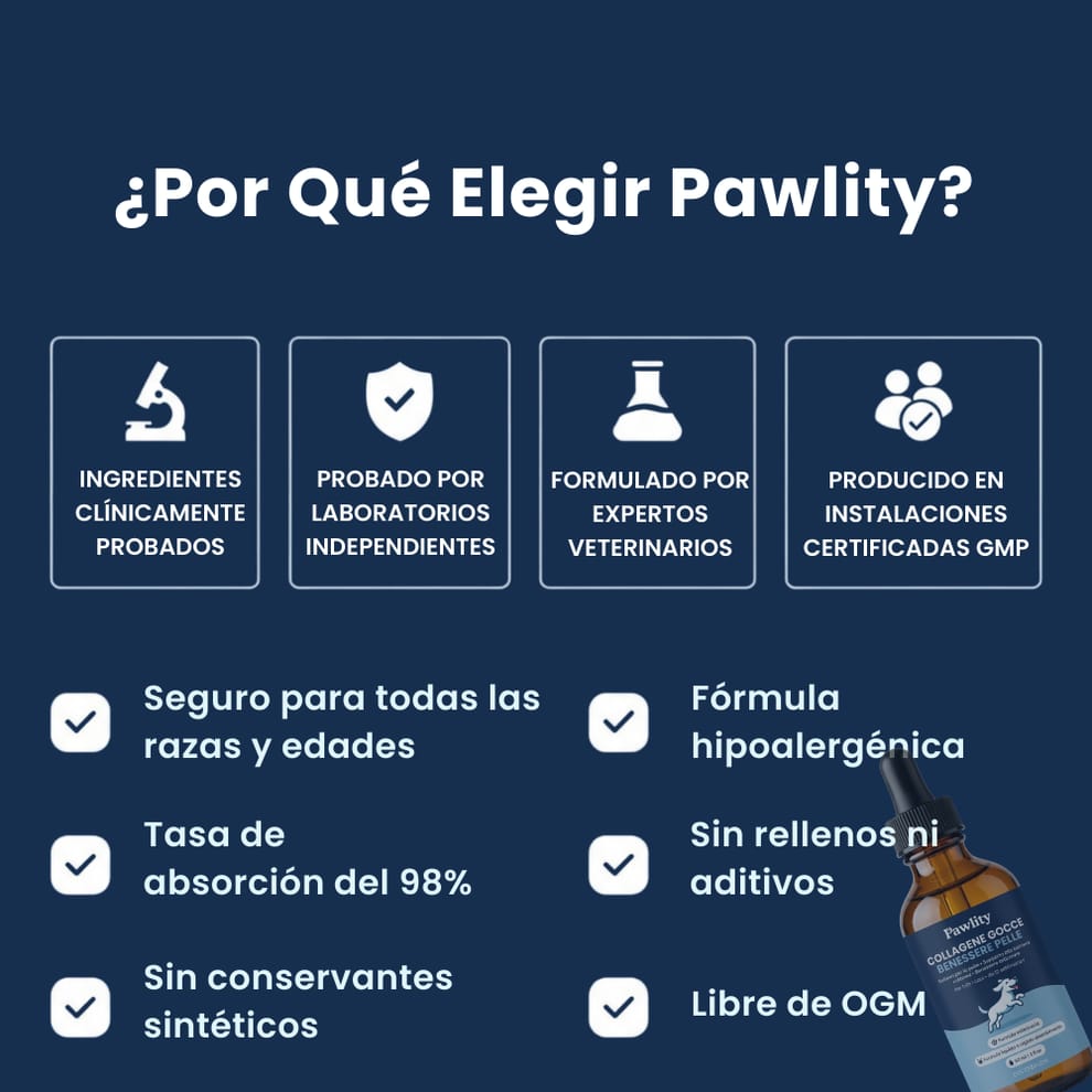 Colágeno Líquido para Perros